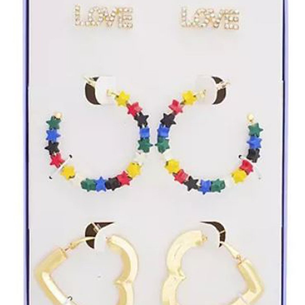 Madden Girl Women Earrings - 3 pairs